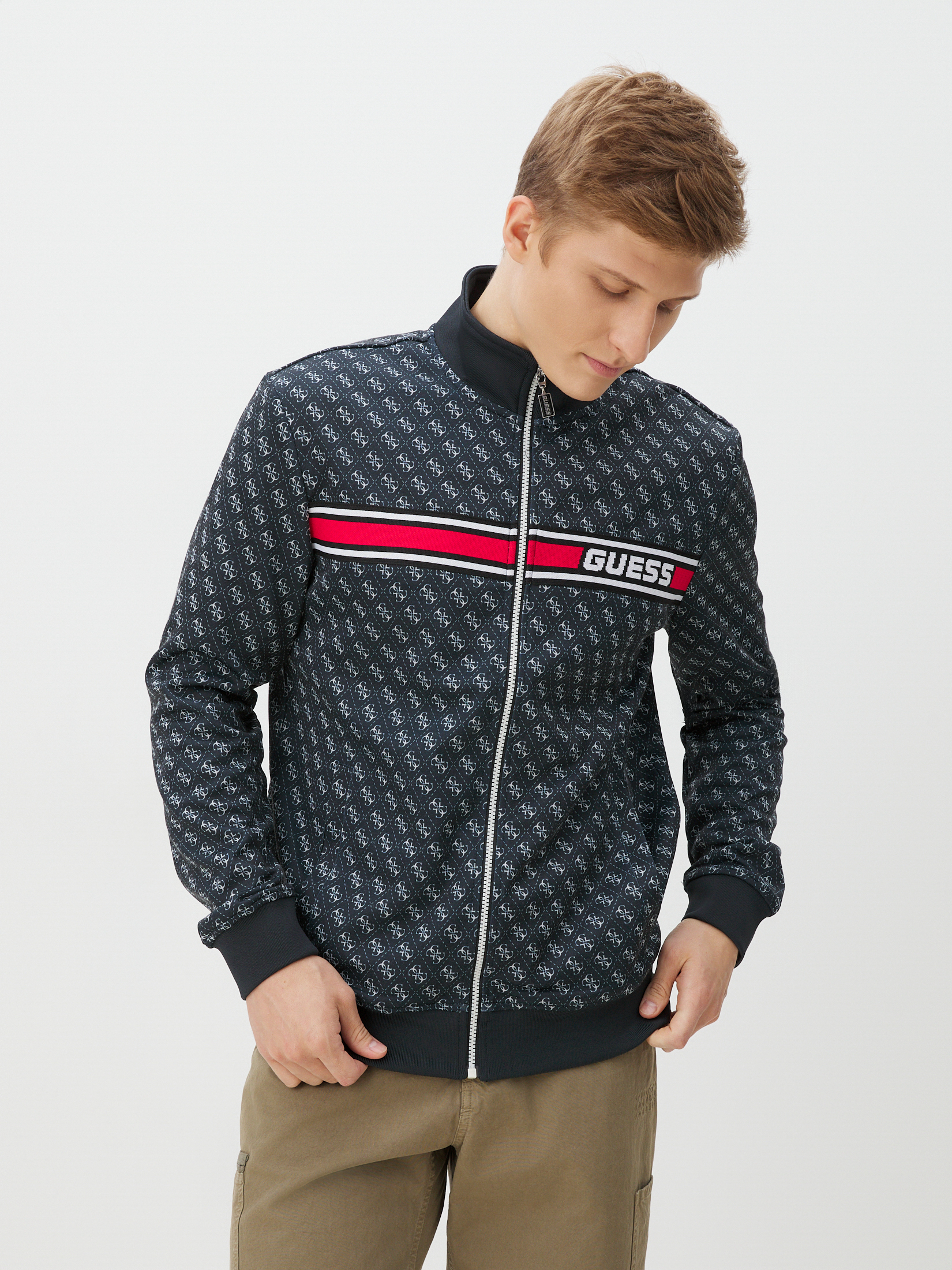 Kvi Baba Shout Out to Jesus Deluxe Lサイズ Худи/свитшоты/толстовки GUESS KORBIN FULL ZIP TRACKSUIT