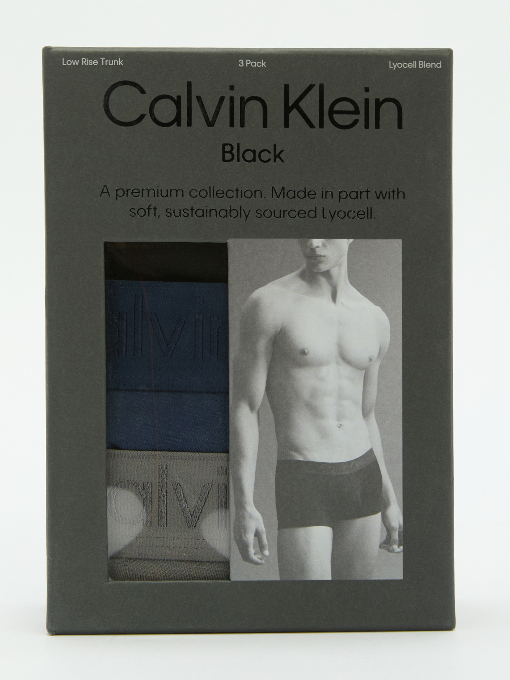 CALVIN KLEIN LOW RISE TRUNK 3PK 000NB3651A 4282215