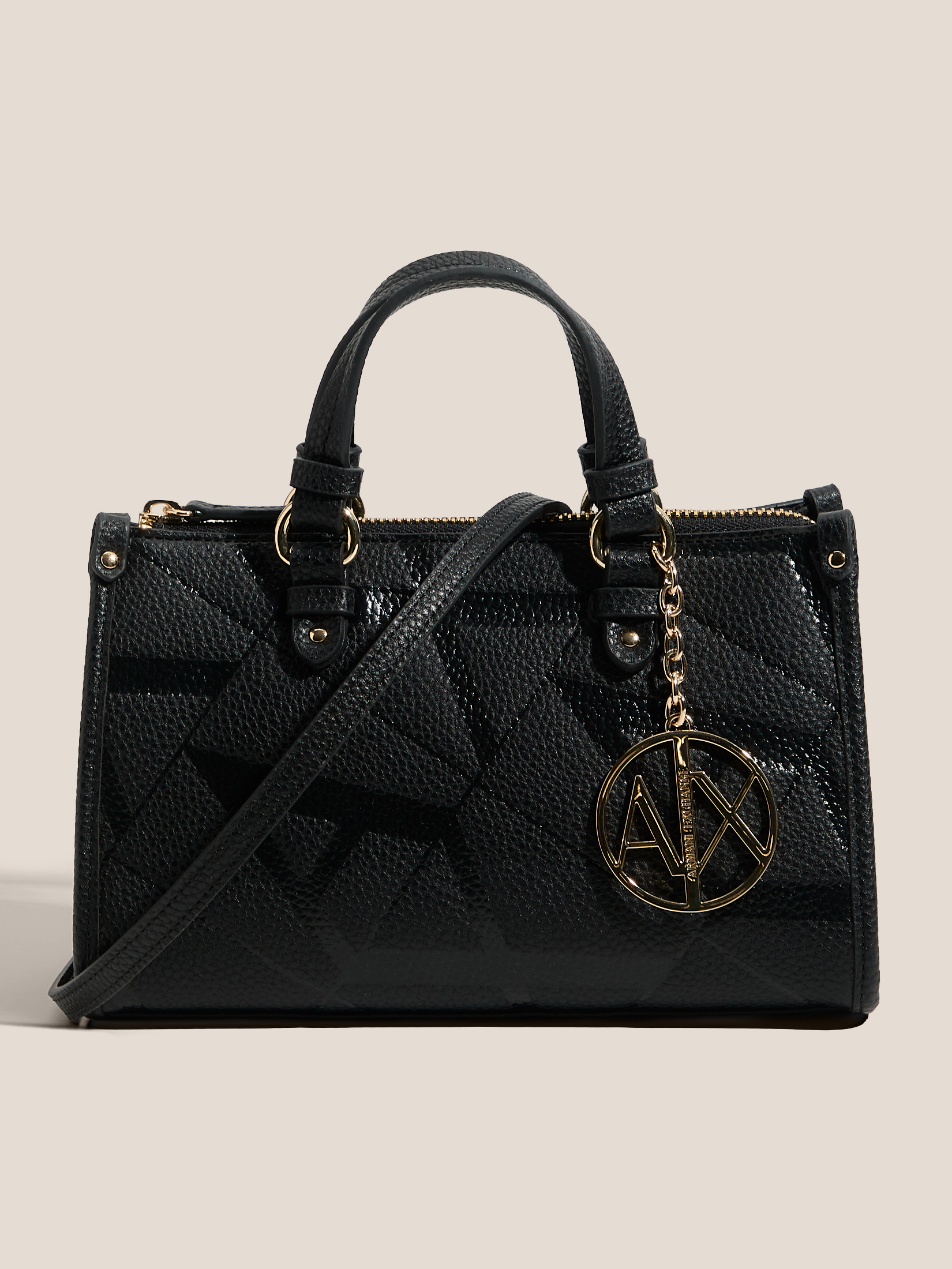 Сумка с ручками ARMANI EXCHANGE GYNGER XW000928 ЧЕРНЫЙ