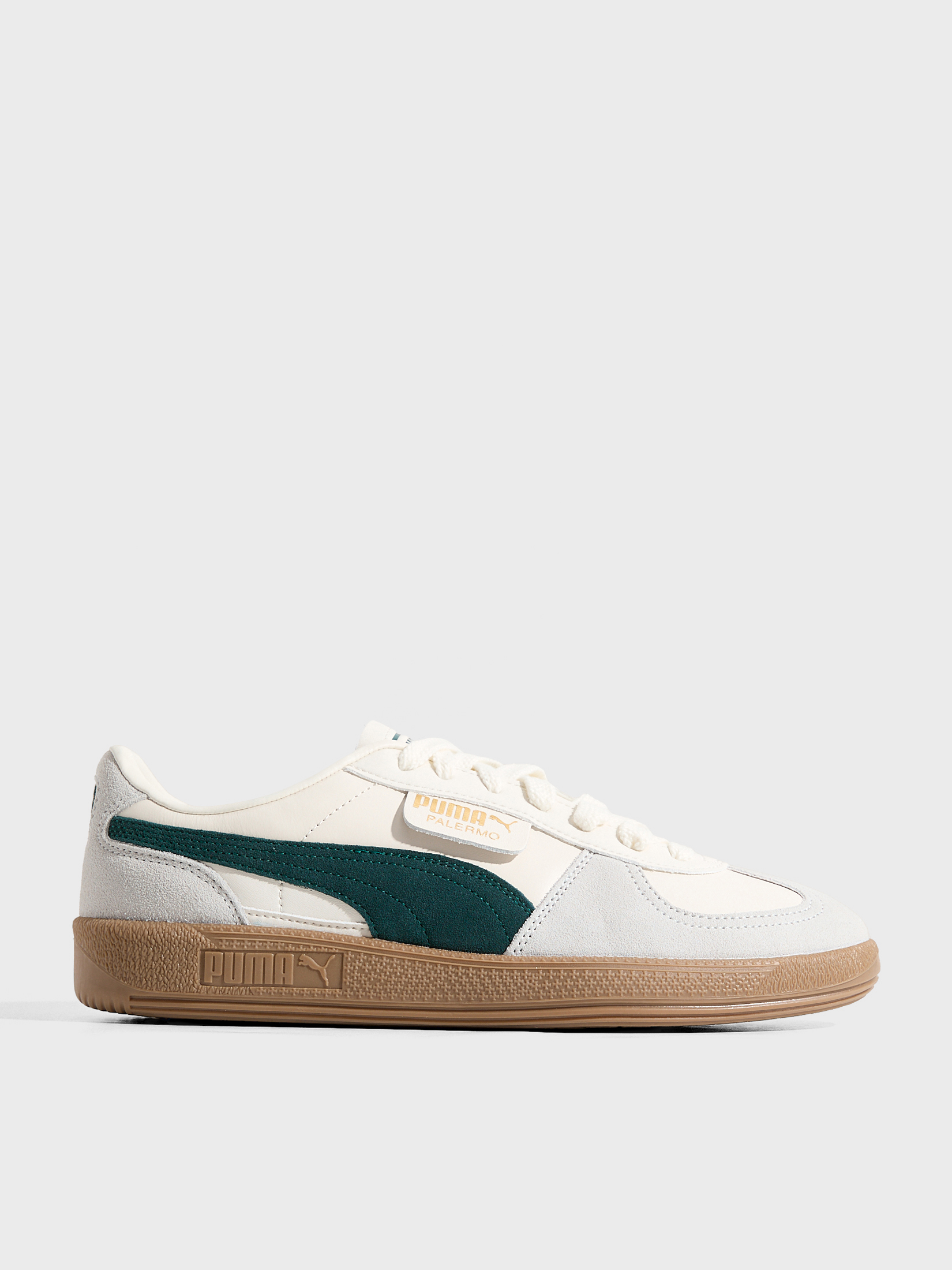 Кеды PUMA PALERMO LTH 396464 МОЛОЧНО-БЕЛЫЙ - купить в Москве | 4587506