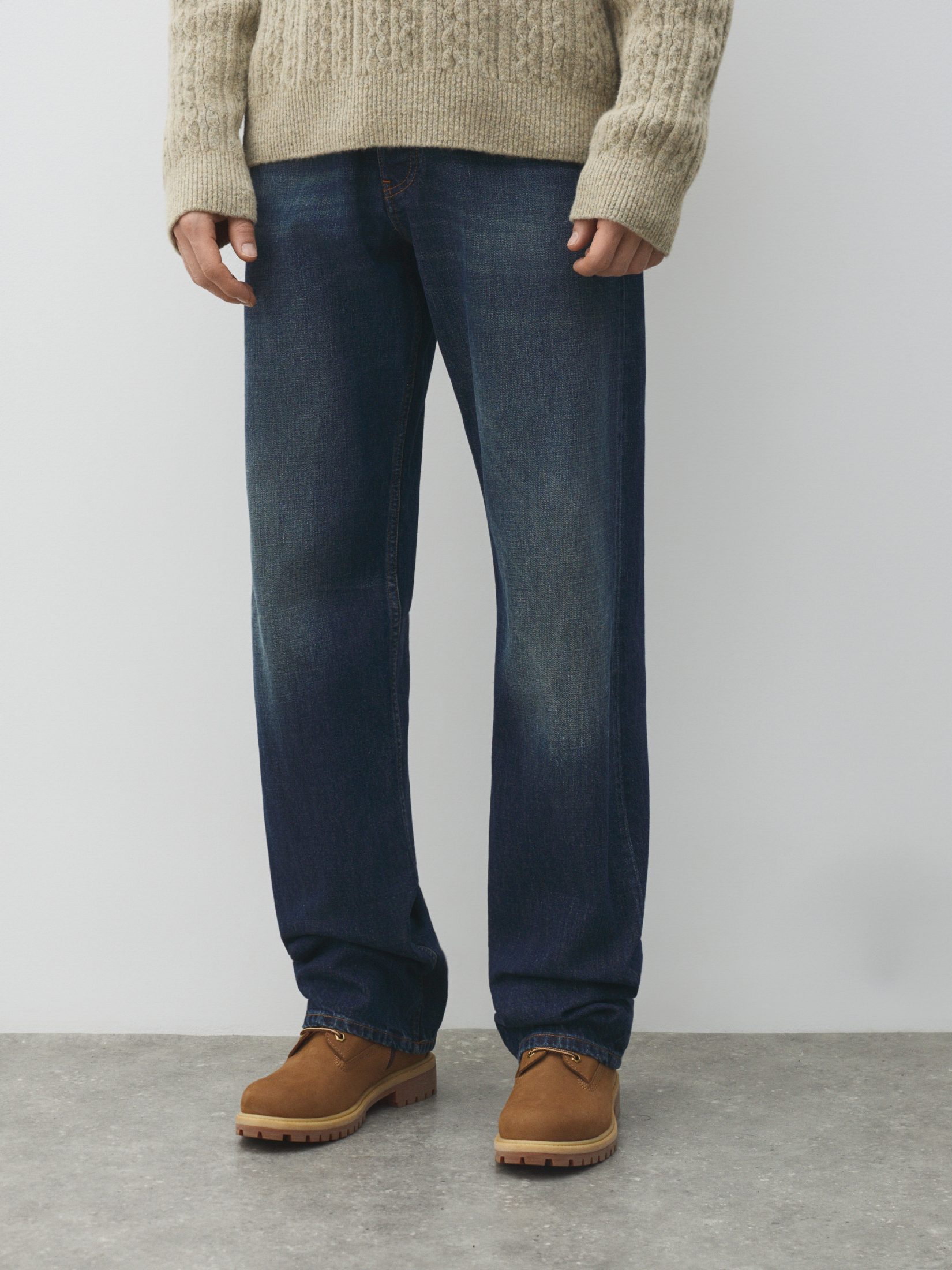 Джинсы MM6 MAISON MARGIELA PANTS 5 POCKETS SH2LA0037 СЕРО-СИНИЙ