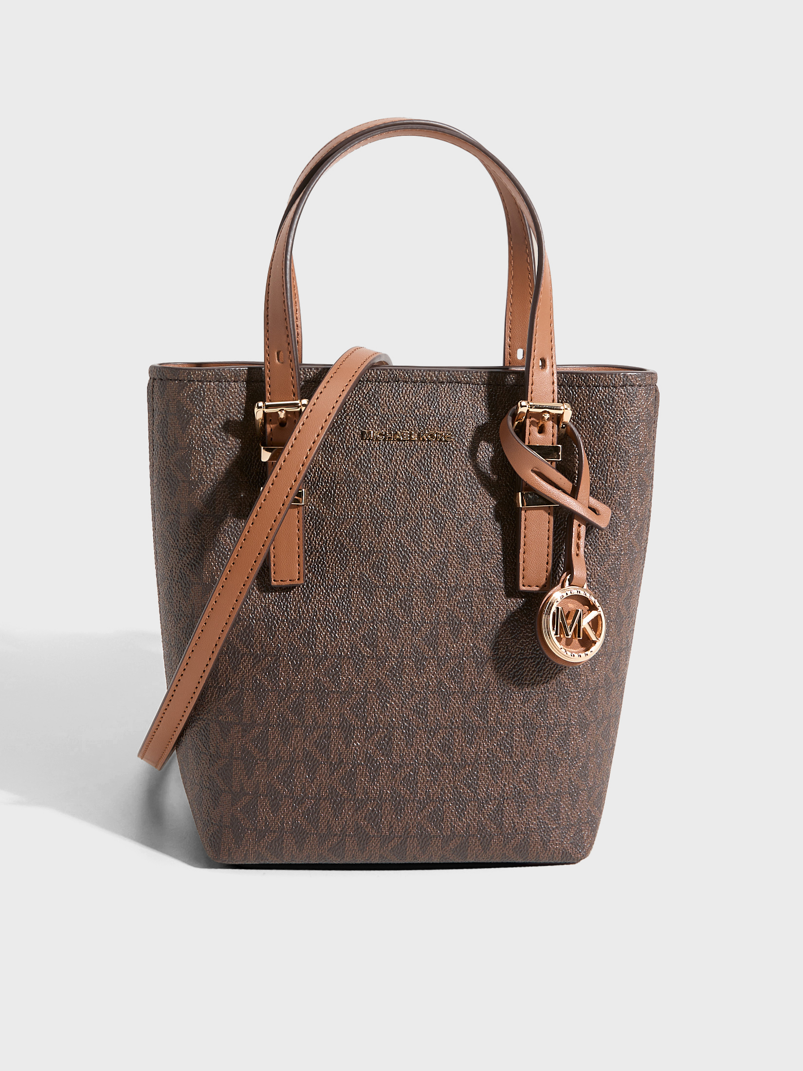 Сумка с ручками MICHAEL KORS XS NS TOTE XBODY 32T5GQNC0B(K) ТЕМНО