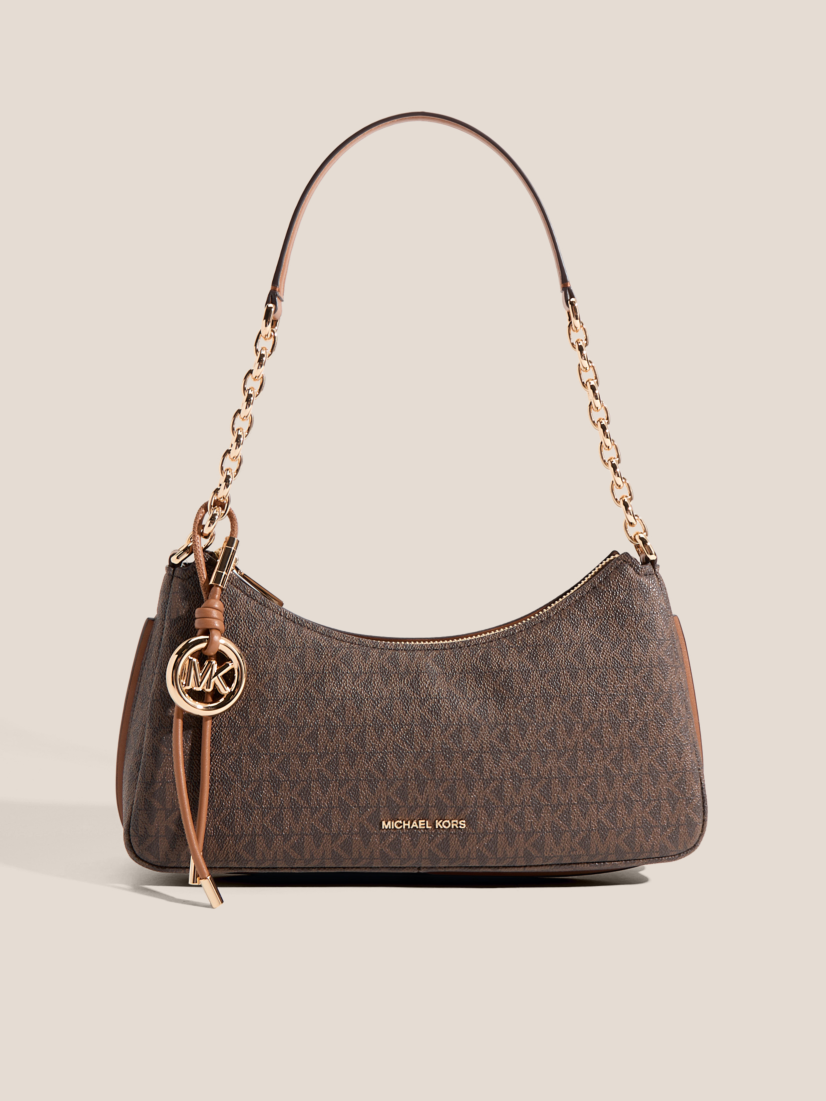 MIKI mama Сумка на плечо MICHAEL KORS MD CHAIN POUCHETTE 32R6GY5W6B(K) ТЕМНО