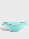 CALZETTI TRANSPARENT BELT BAG NEW бирюзовый