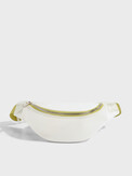 CALZETTI TRANSPARENT BELT BAG NEW белый