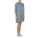 MAISON DAVID DRESS сине-серый