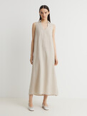 MAISON DAVID DRESS-2 песочно-бежевый