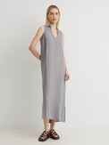 MAISON DAVID DRESS-2 нейтральный серый