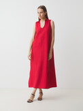MAISON DAVID DRESS-2 алый
