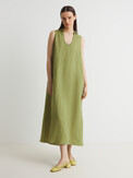 MAISON DAVID DRESS-2 салатовый