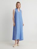 MAISON DAVID DRESS-2 фиолетово-голубой