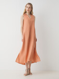 MAISON DAVID DRESS-2 лососевый