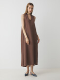 MAISON DAVID DRESS-2 темно-коричневый