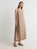 MAISON DAVID DRESS-2 темно-бежевый