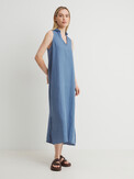 MAISON DAVID DRESS-2 приглушенно-синий