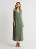 MAISON DAVID DRESS-2 зеленый