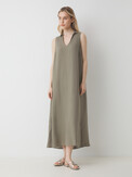 MAISON DAVID DRESS-2 серо-зеленый