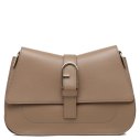FURLA FURLA FLOW M TOP HANDLE пыльно-бежевый
