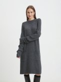 MAISON DAVID Knitted dress темно-серый