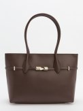 FURLA FURLA GOCCIA L TOTE шоколадный