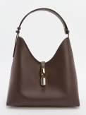 FURLA FURLA GOCCIA M HOBO темно-коричневый
