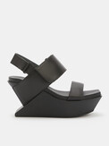 UNITED NUDE DELTA WEDGE SANDAL черный