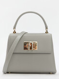 FURLA FURLA 1927 MINI TOP HANDLE зеленовато-серый