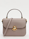 FURLA FURLA SFERA MINI TOP HANDLE розовато-серый