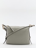FURLA FURLA NUVOLA M HOBO зеленовато-серый