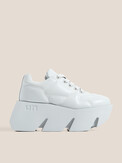 UNITED NUDE Bull Puffy Sneaker бледно-серый