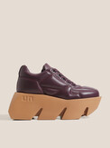 UNITED NUDE Bull Puffy Sneaker темно-бордовый