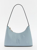 FURLA FURLA DIAMANTE MINI SHOULDER BAG серо-голубой