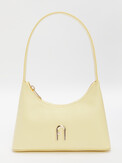 FURLA FURLA DIAMANTE MINI SHOULDER BAG сливочный