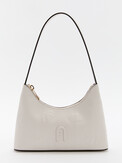 FURLA FURLA DIAMANTE MINI SHOULDER BAG бледно-серый