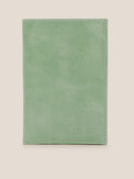 MAISON DAVID PASSPORT COVER фисташковый