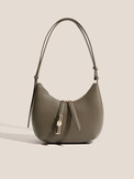 FURLA FURLA GOCCIA S SHOULDER BAG серо-зеленый