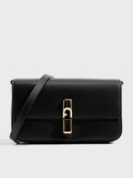 FURLA FURLA IRIDE S CROSSBODY черный