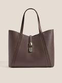 FURLA FURLA GOCCIA L TOTE шоколадный