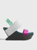 UNITED NUDE Delta Wedge Puffier белый
