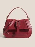 FURLA FURLA FLOW MINI TOP HANDLE вишневый