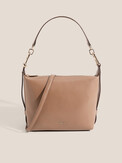 FURLA FURLA TONIE MINI HOBO темно-бежевый
