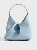 FURLA FURLA IRIDE MINI HOBO W/STRAP голубой