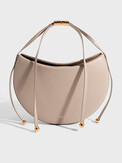 FURLA FURLA MOONSTONE M SHOULDER BAG серо-бежевый