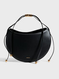FURLA FURLA MOONSTONE M SHOULDER BAG черный
