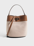 FURLA FURLA AMELIA M BUCKET BAG светло-бежевый