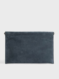 MAISON DAVID CLUTCH серо-синий