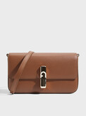 FURLA FURLA IRIDE S CROSSBODY коричневый