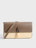 FURLA FURLA IRIDE S CROSSBODY сливочный