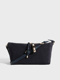 FURLA FURLA DEBBY MINI SHOULDER BAG SOFT темно-синий