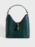 FURLA FURLA GOCCIA M HOBO зеленый